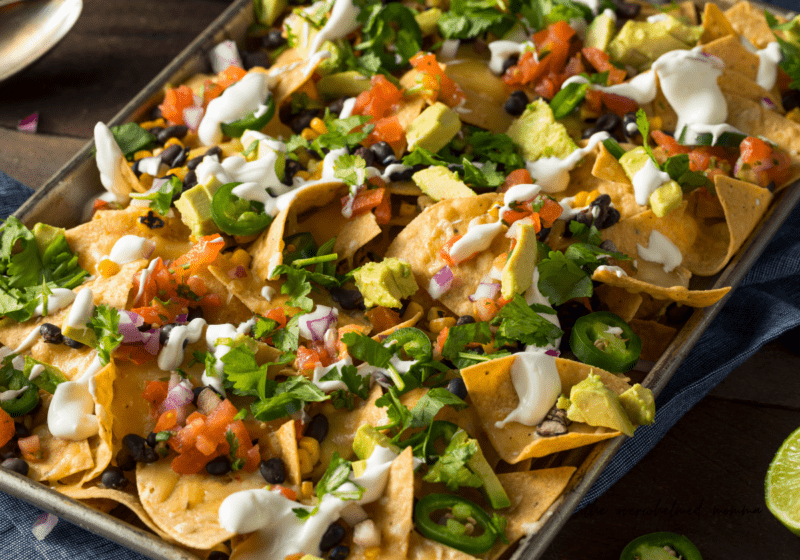 sheet pan nachos