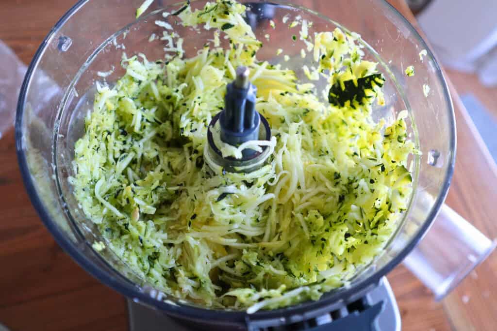 freeze shredded zucchini
