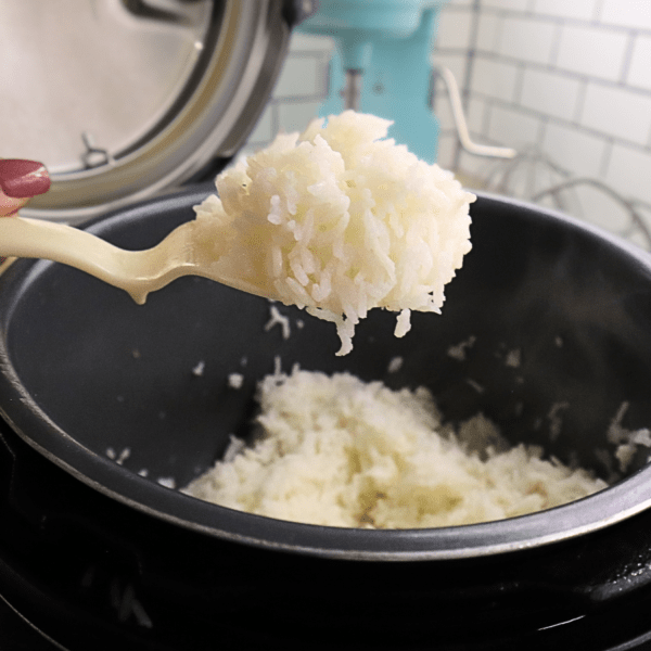 White rice in instant pot
