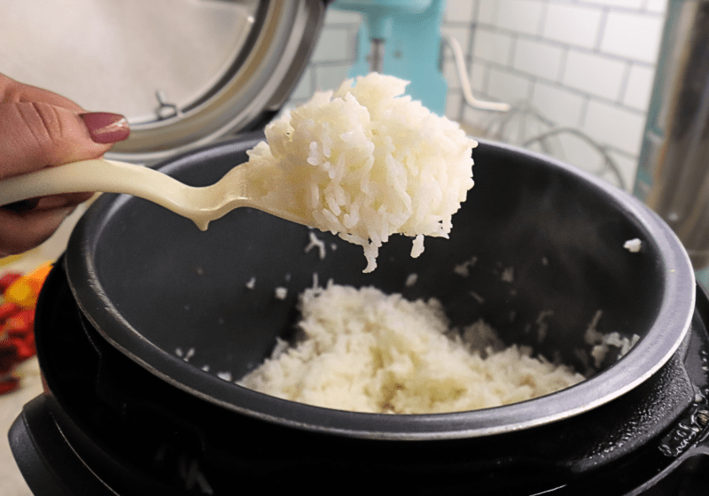 White rice in instant pot