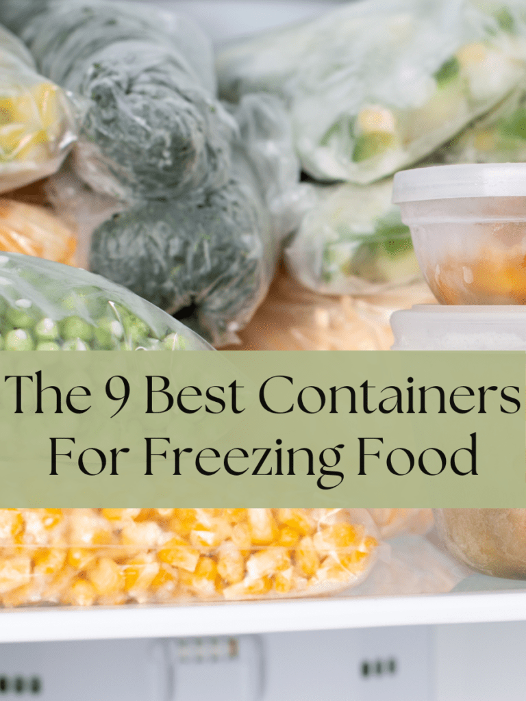 best containers for freezing food