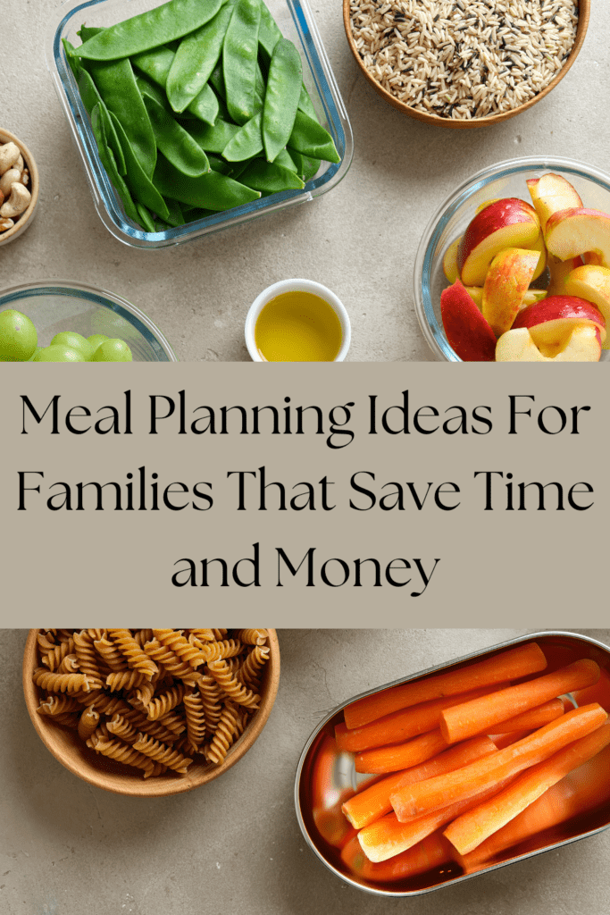 Meal Planning ideas for families