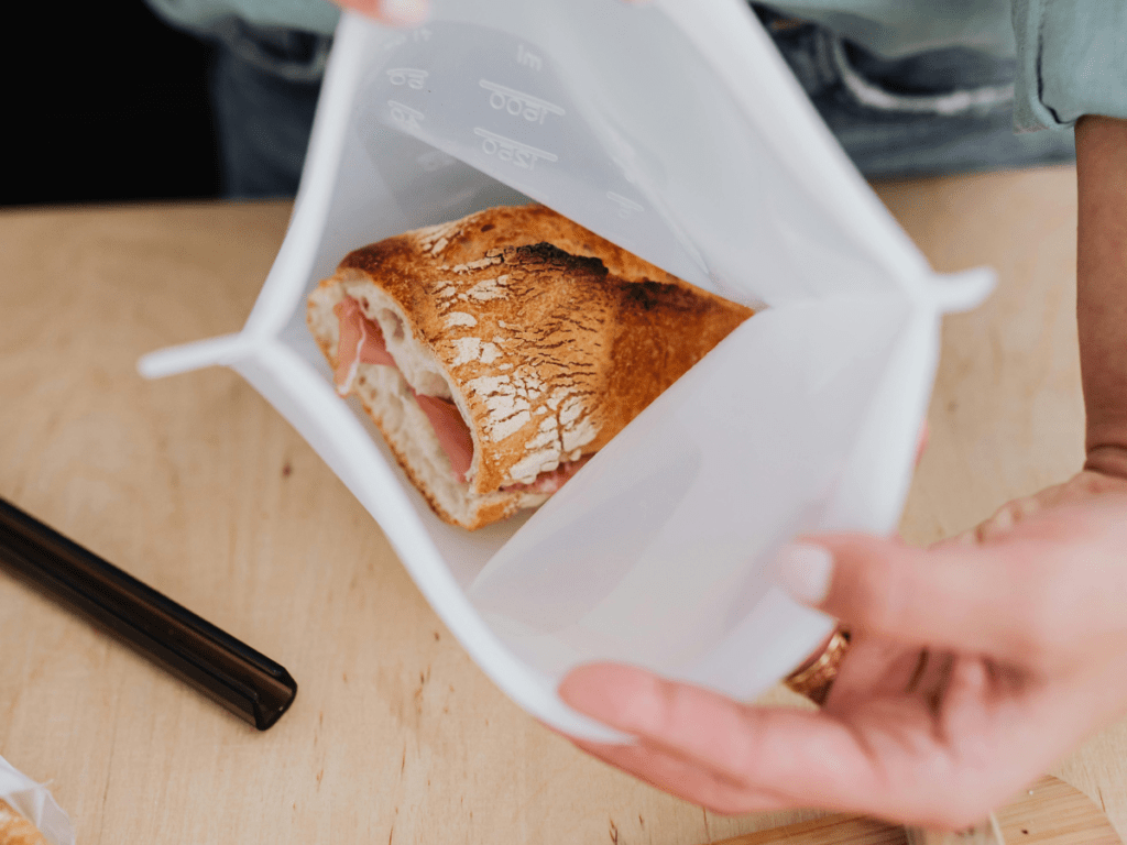 silicone freezer bags