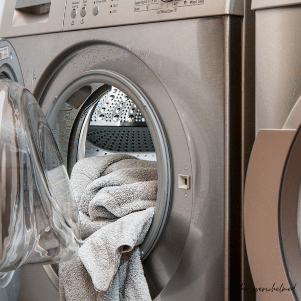 simple laundry routine for busy moms