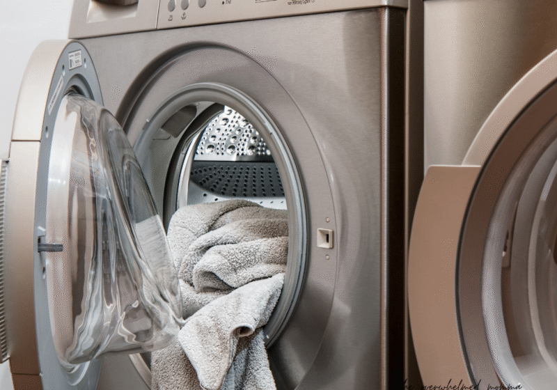 simple laundry routine for busy moms