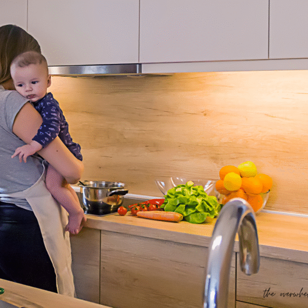 How to prep dinner early with kids