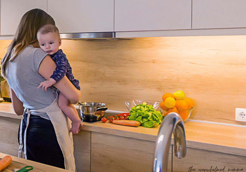 How to prep dinner early with kids