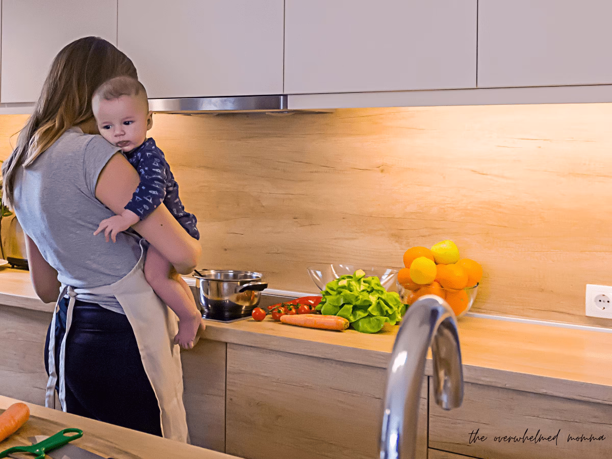 How to prep dinner early with kids