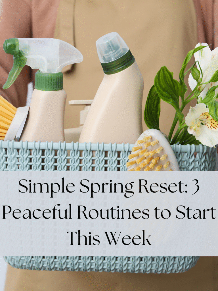 spring reset for moms