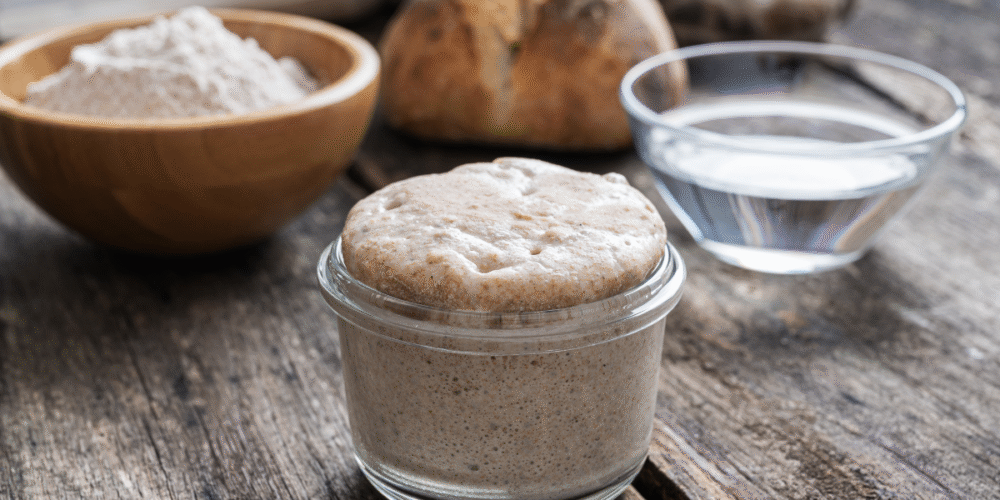 fresh milled flour sourdough starter
