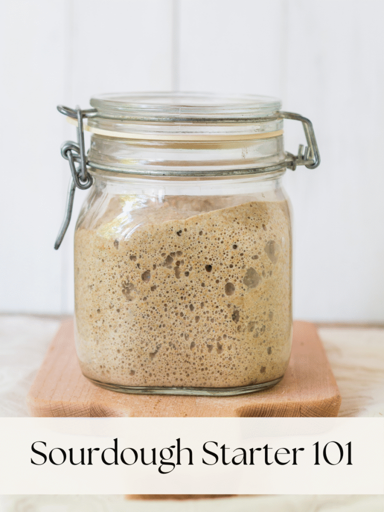 easy sourdough starter routine