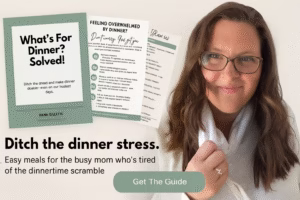 easy meal planning for busy moms