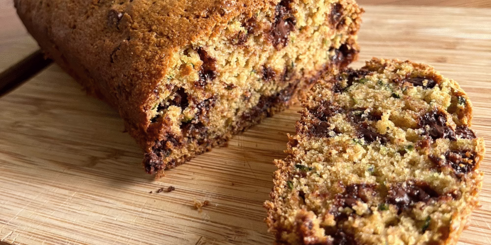homemade zucchini bread