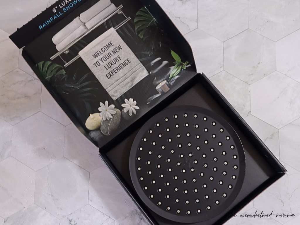 luxury shower head