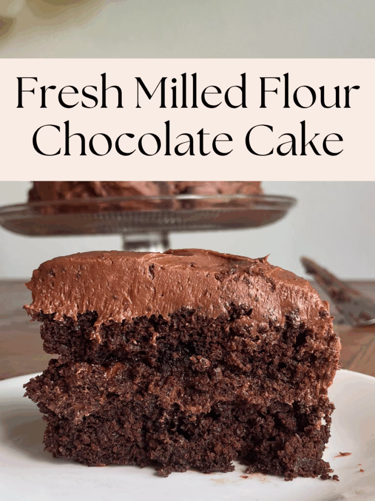 whole grain chocolate cake