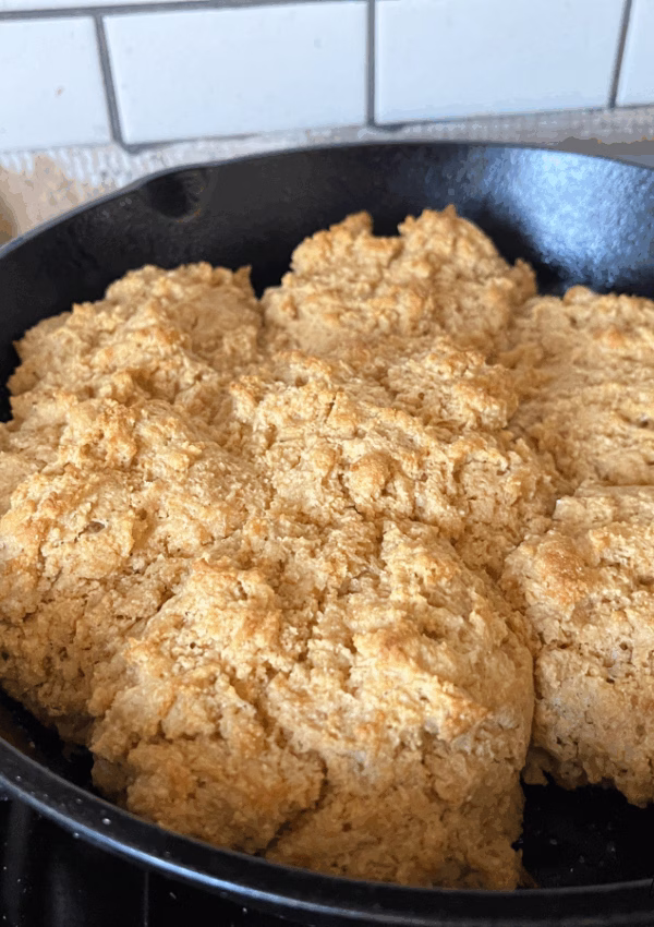 Fresh Milled Flour Drop Biscuits (Simple, No-Fuss Comfort for Busy Moms)