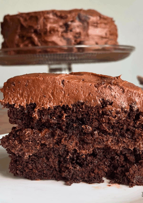 The Best Fresh Milled Flour Chocolate Cake Recipe