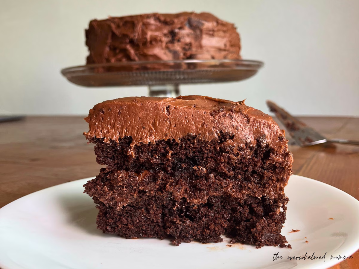 fresh milled flour chocolate cake