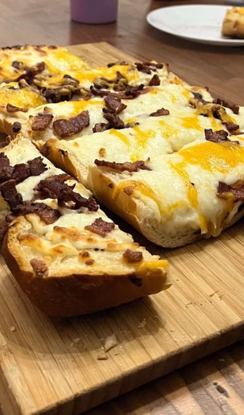 homemade french bread pizza