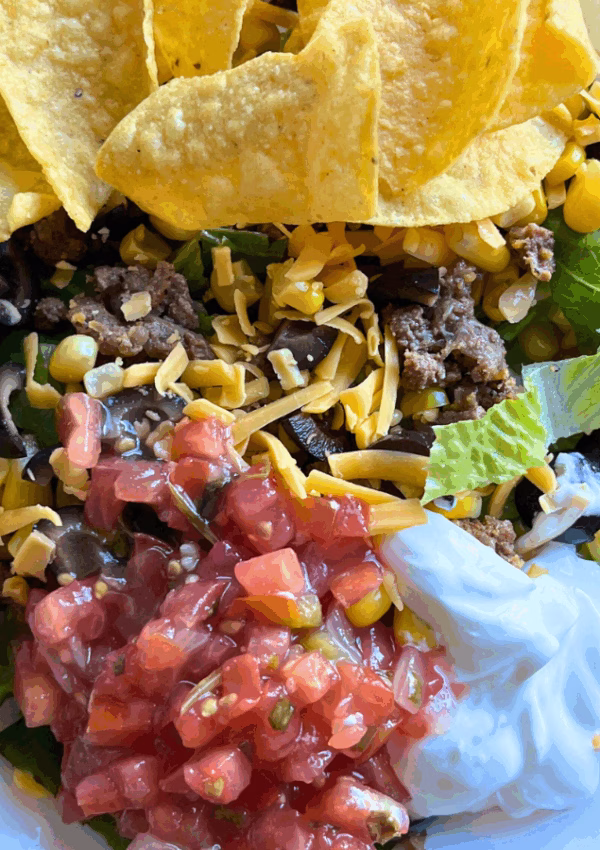 Easy Taco Salad (Our Real-Life Family Favorite)