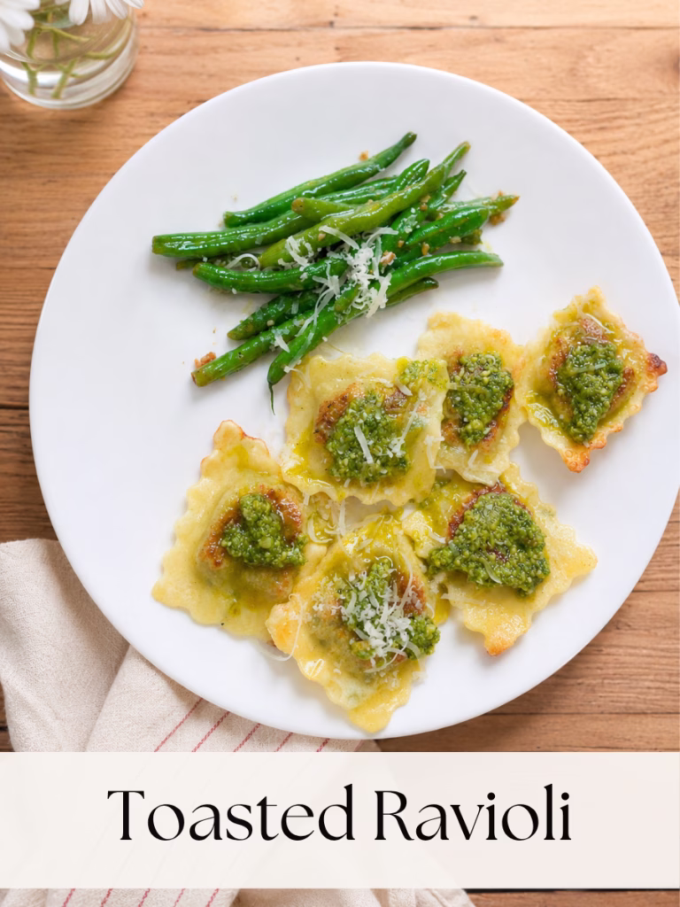 how to make toasted ravioli