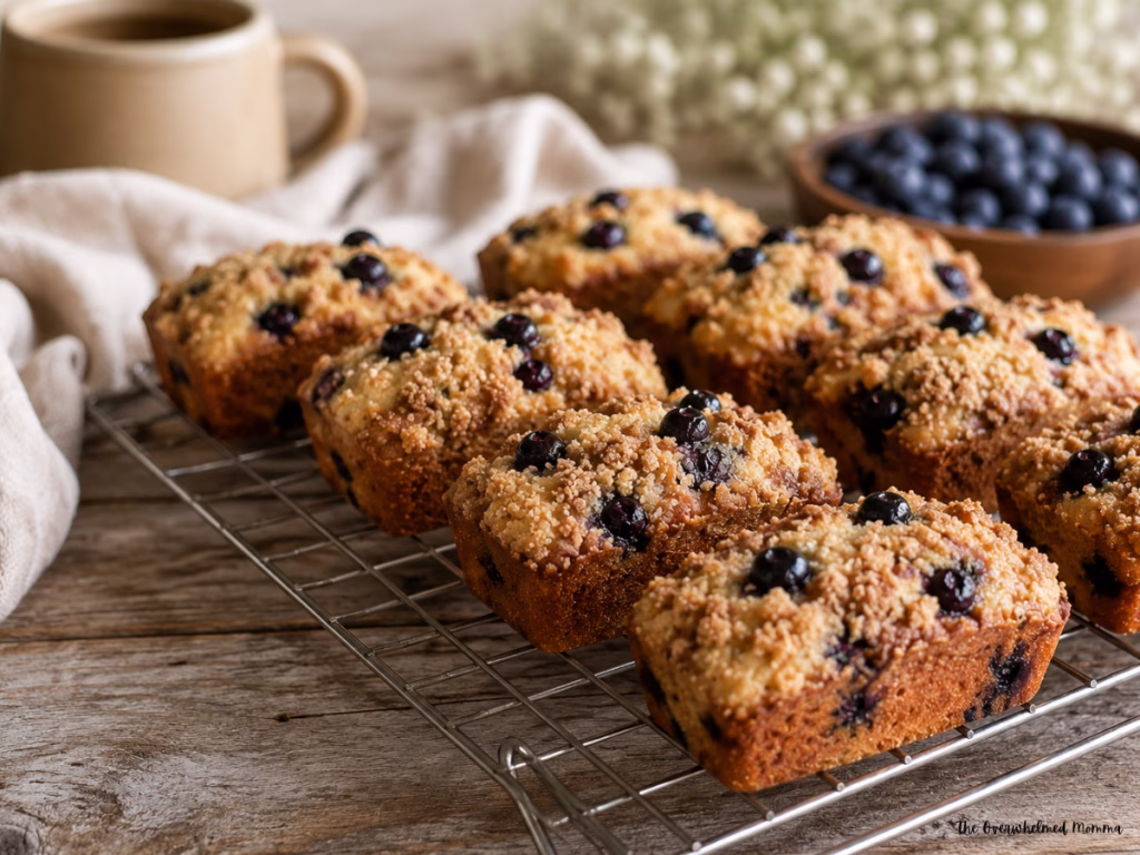 whole grain blueberry muffins with fresh milled flour
