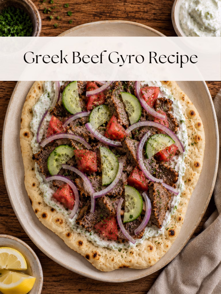 beef greek gyro recipe